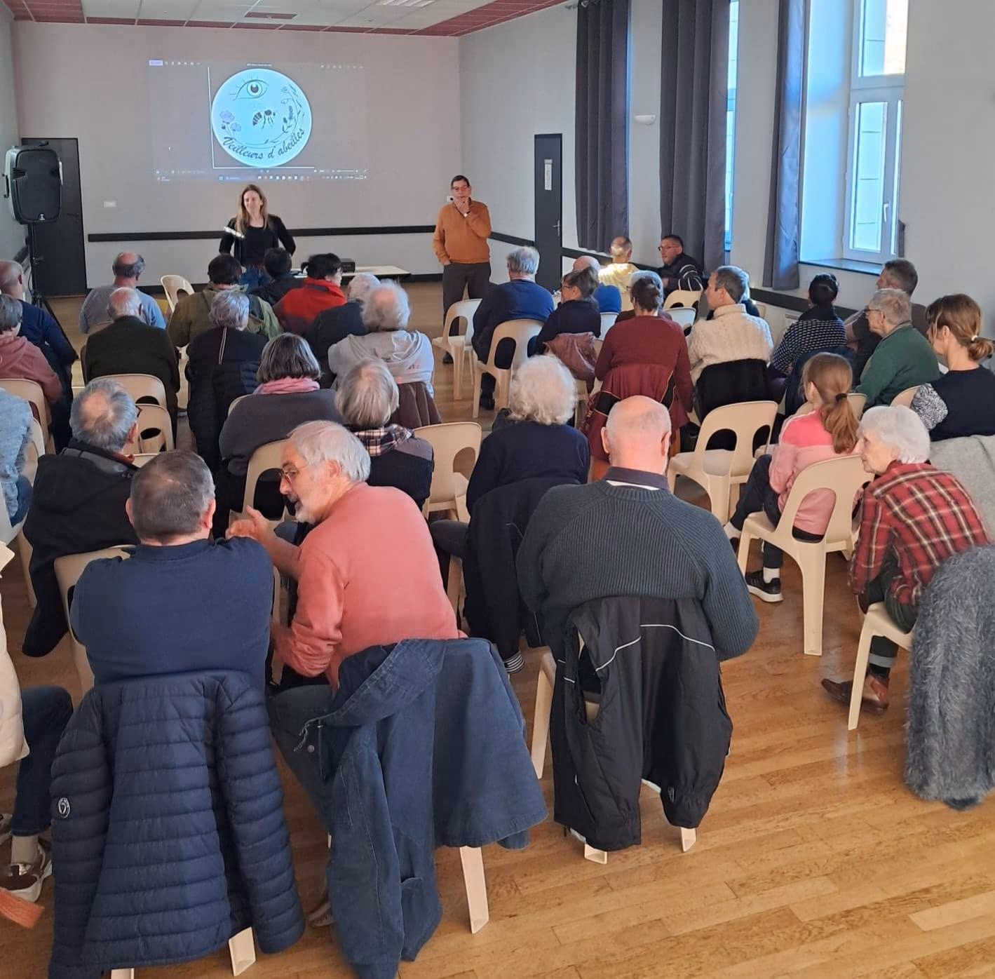 La salle Jean Buisson pendant la conférence